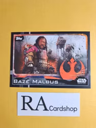 Baze Malbus #8 Rogue One Topps Star Wars