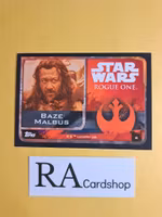 Baze Malbus #8 Rogue One Topps Star Wars