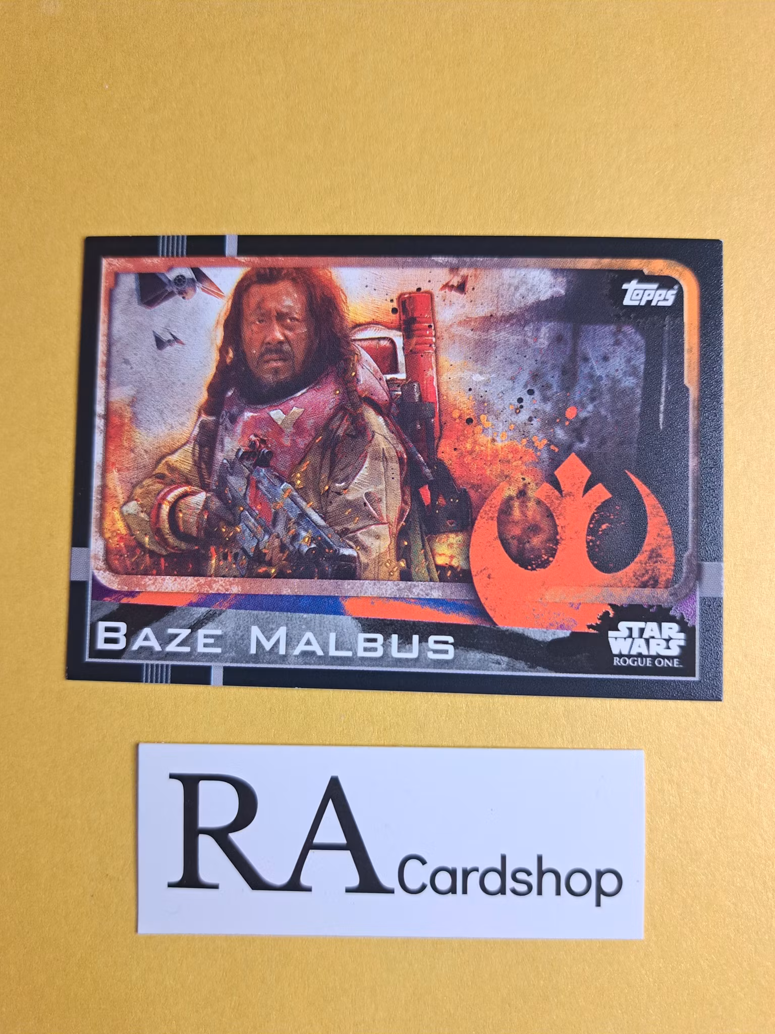 Baze Malbus #7 Rogue One Topps Star Wars