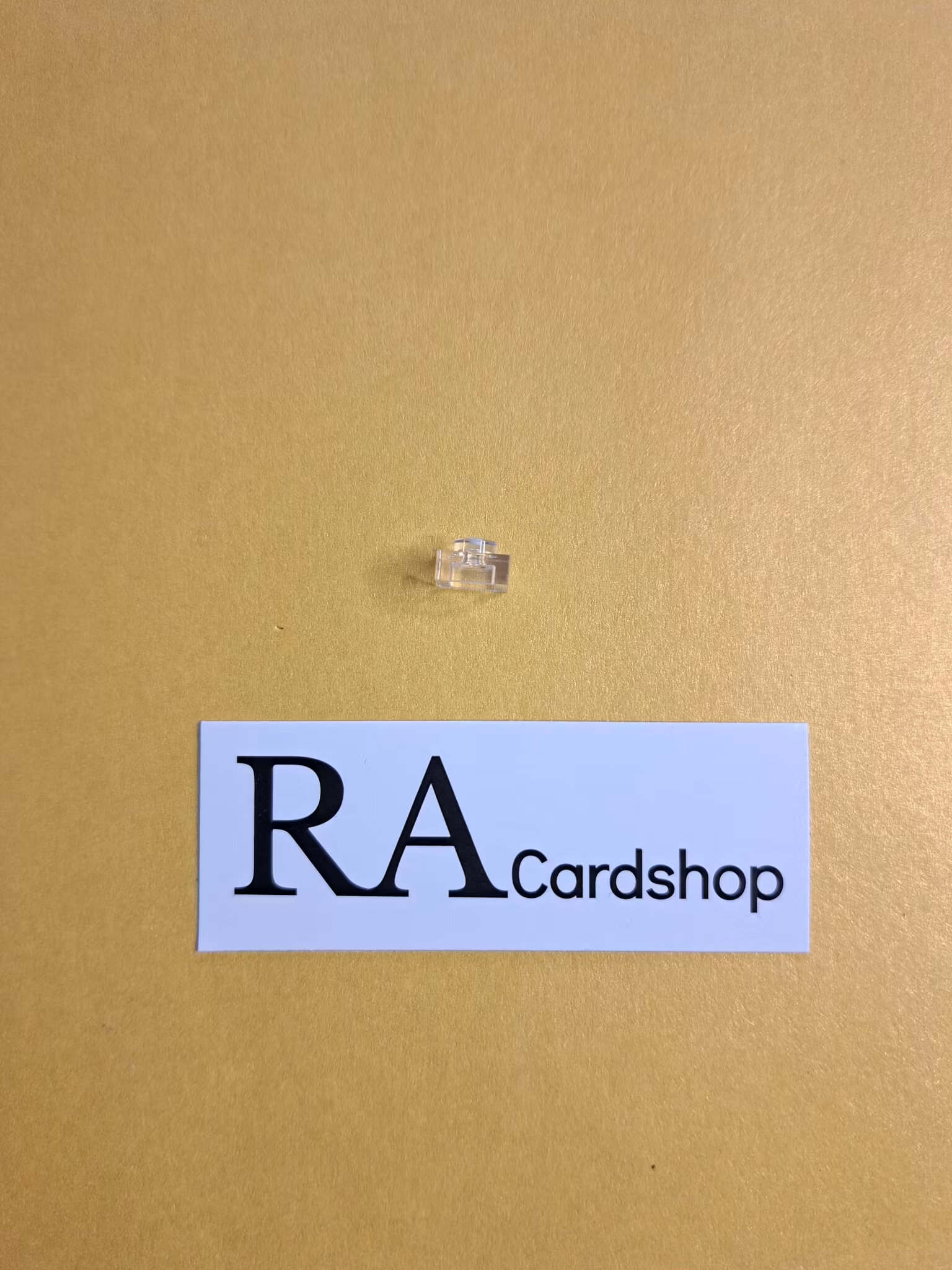 3024 1 x 1 Plate Transparent White Lego