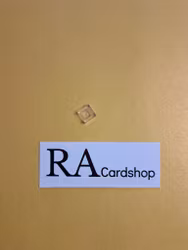 3070b Tile 1 x 1 with Groove Transparent Vit Lego