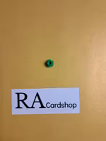 24866 Plate, Round 1 x 1 with Flower Edge (5 Petals) Grön Lego