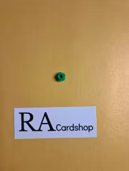 24866 Plate, Round 1 x 1 with Flower Edge (5 Petals) Grön Lego