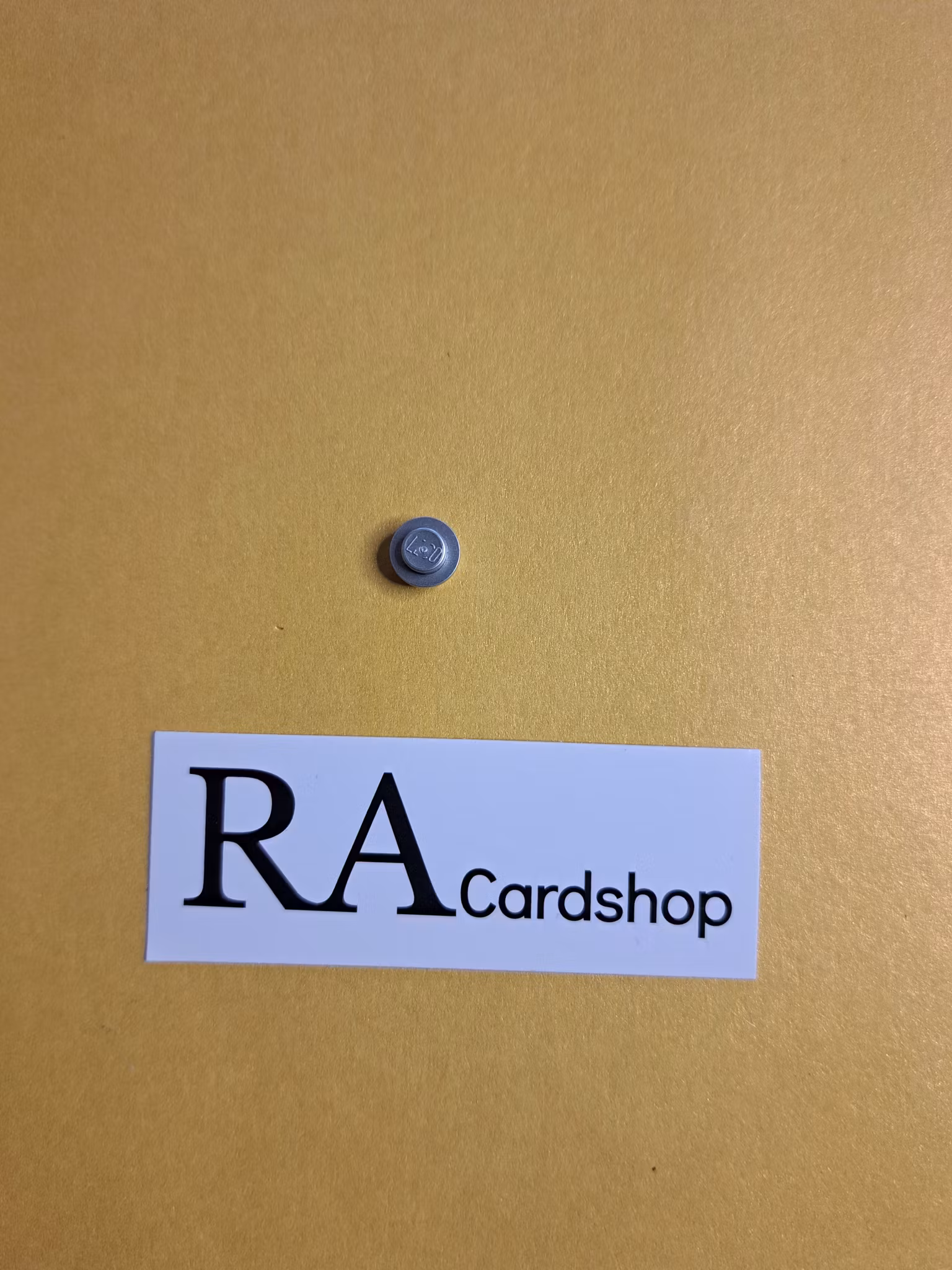 4073 Plate, Round 1 x 1 Silver Lego