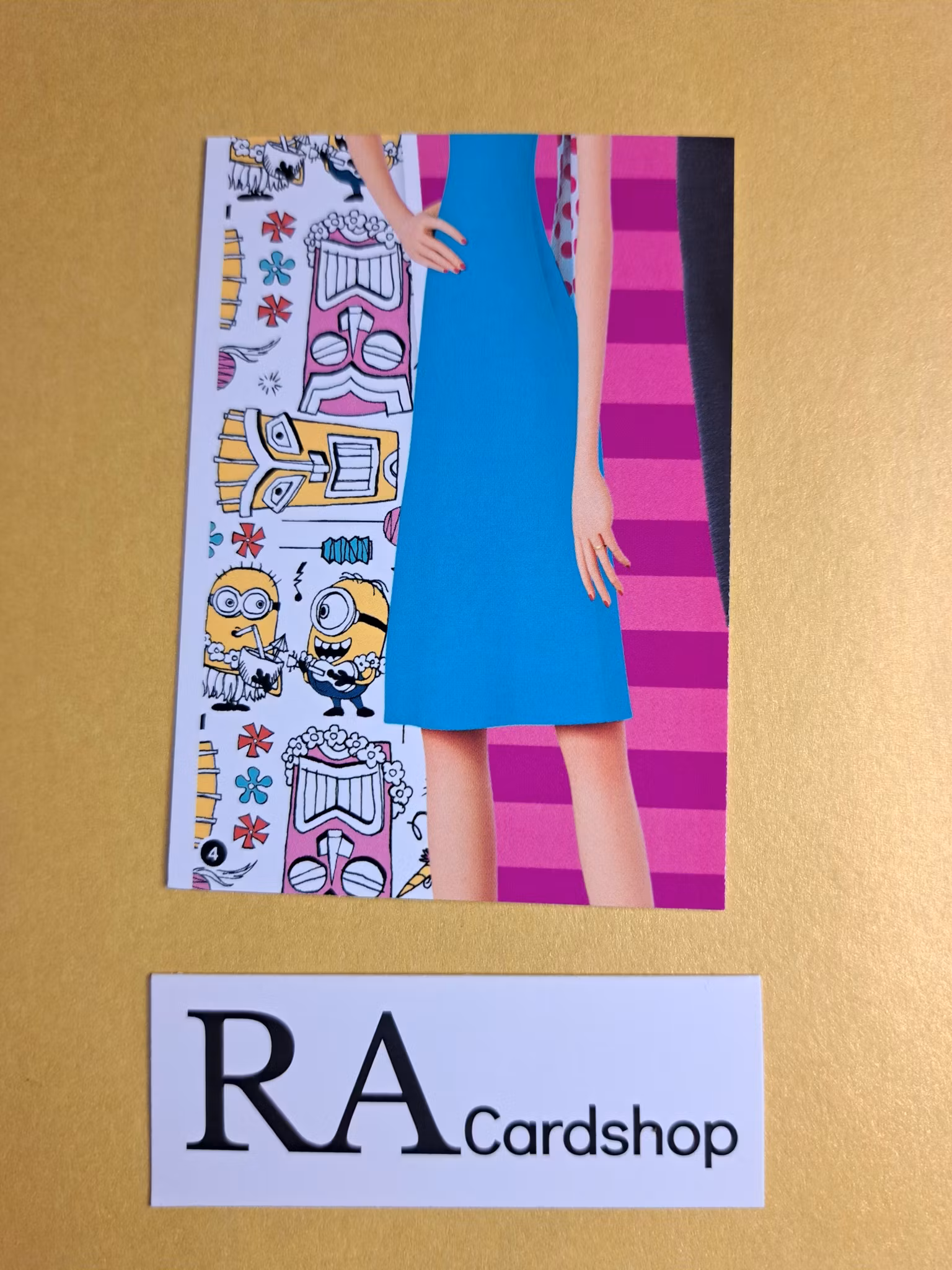 Puzzle #4 Despicable Me 3 Topps