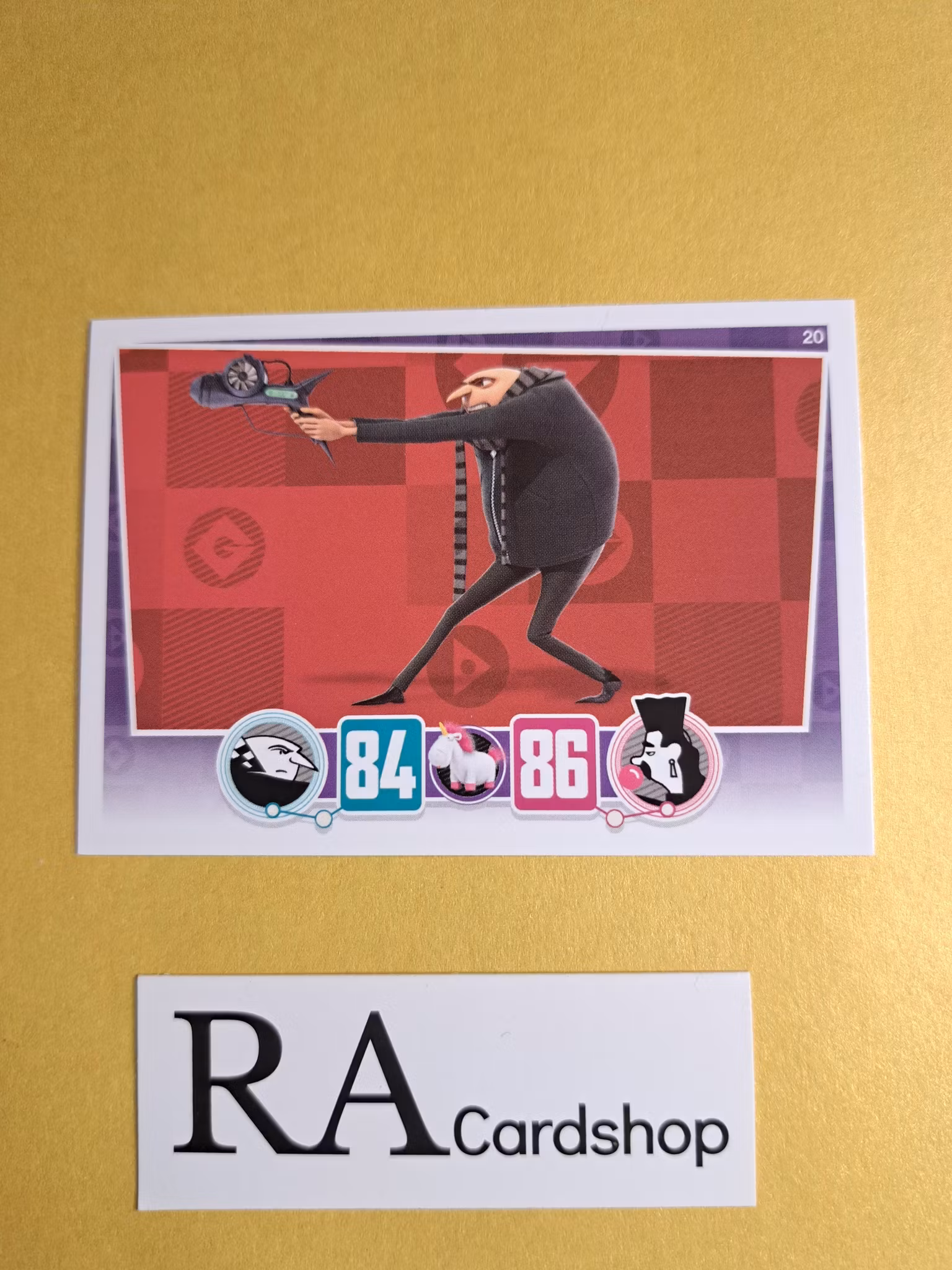 Gru (1) #20 Despicable Me 3 Topps