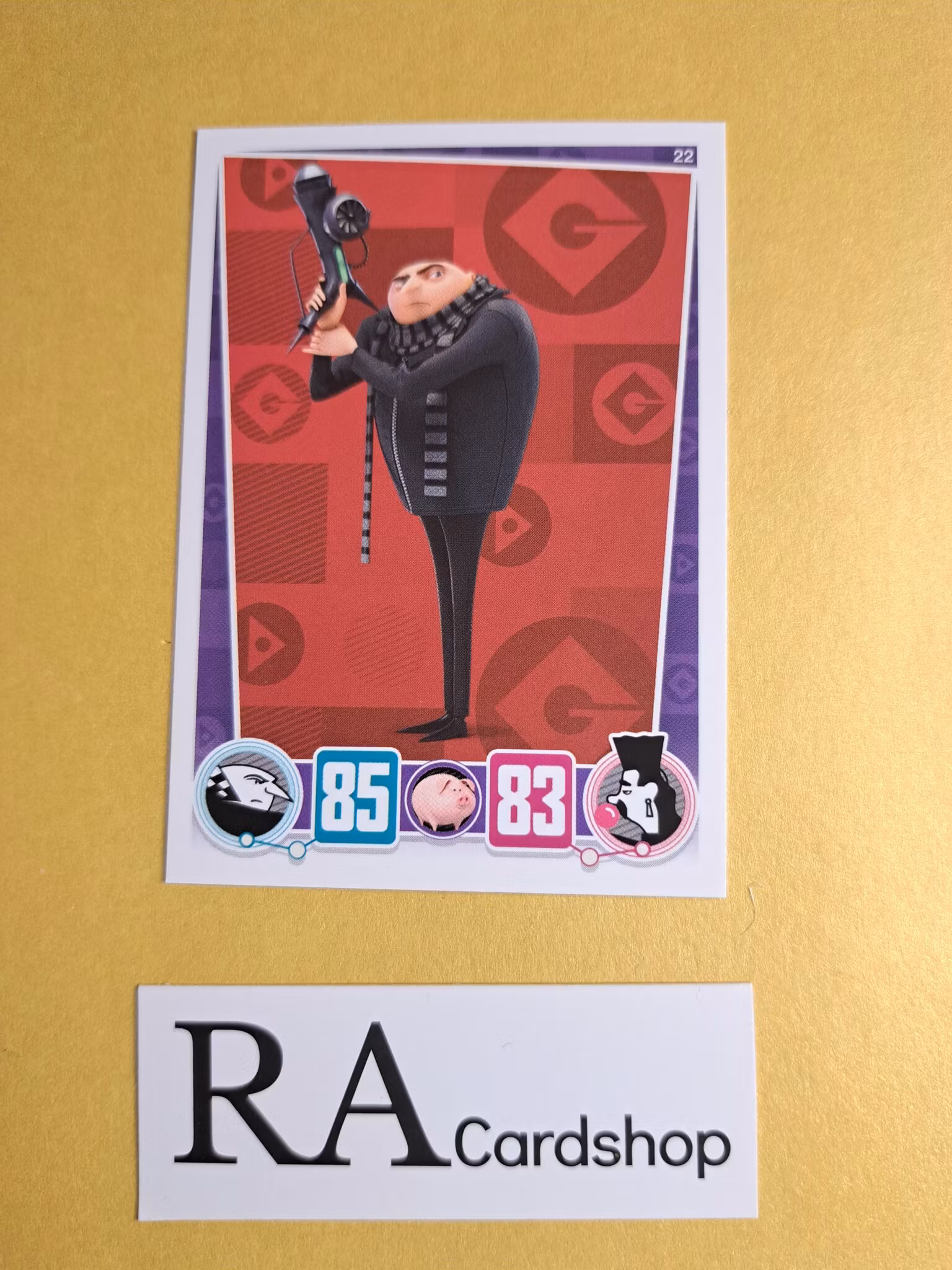 Gru (1) #22 Despicable Me 3 Topps