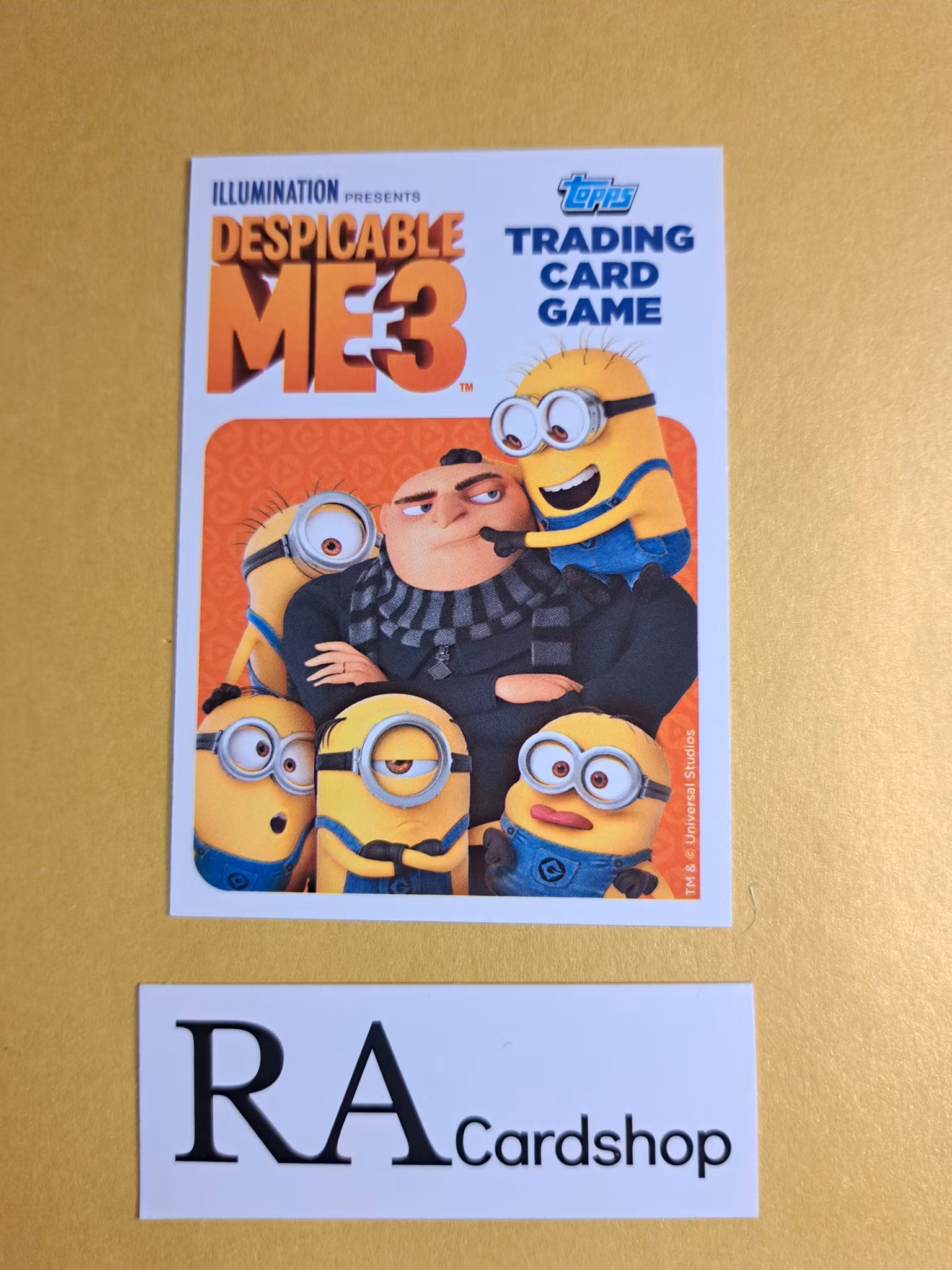 Gru (1) #22 Despicable Me 3 Topps
