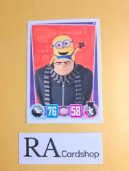 Gru and Minion (1) #24 Despicable Me 3 Topps