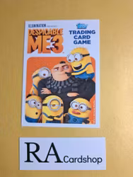 Gru and Minion (1) #24 Despicable Me 3 Topps
