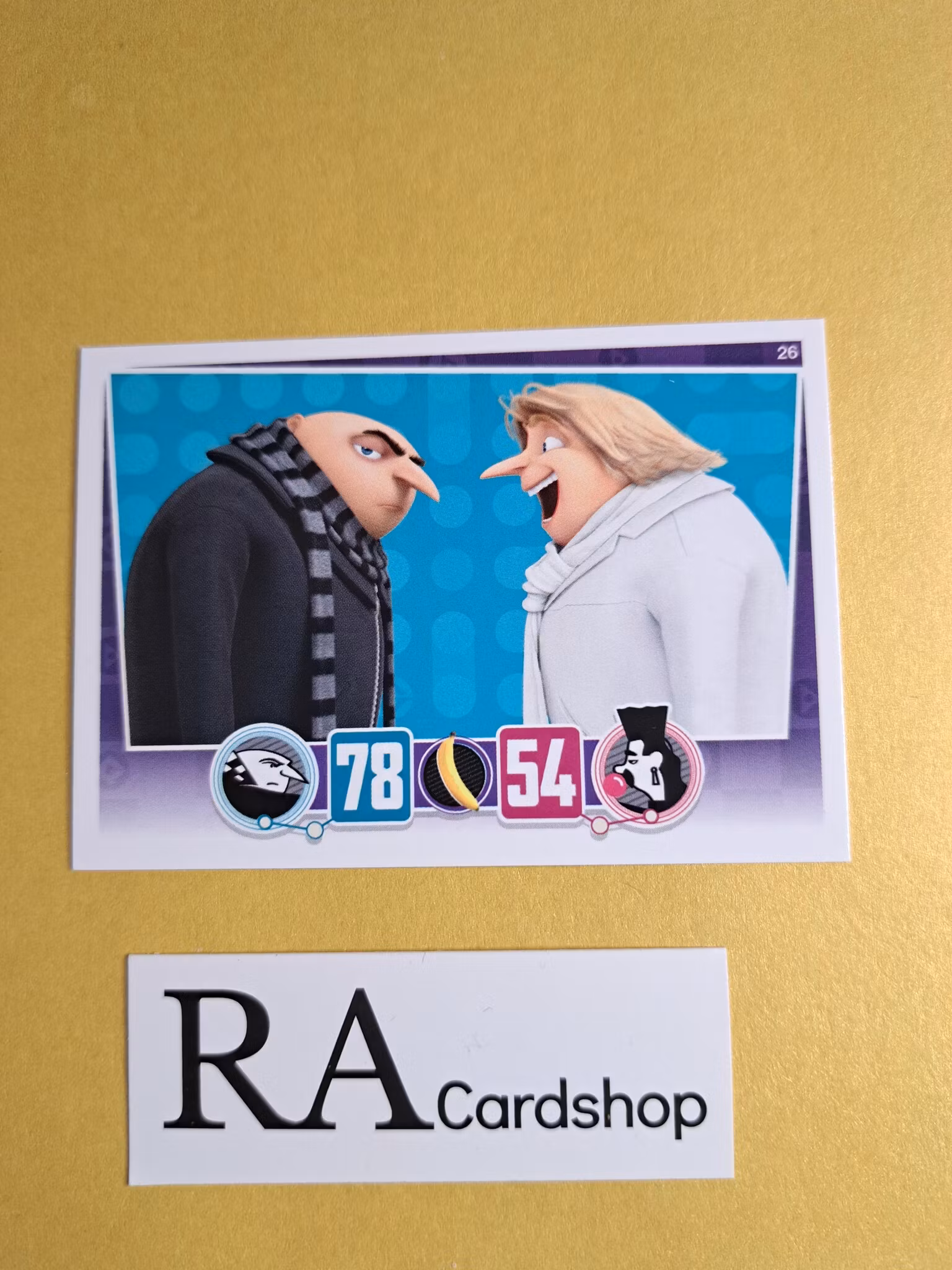 Gru (1) #26 Despicable Me 3 Topps