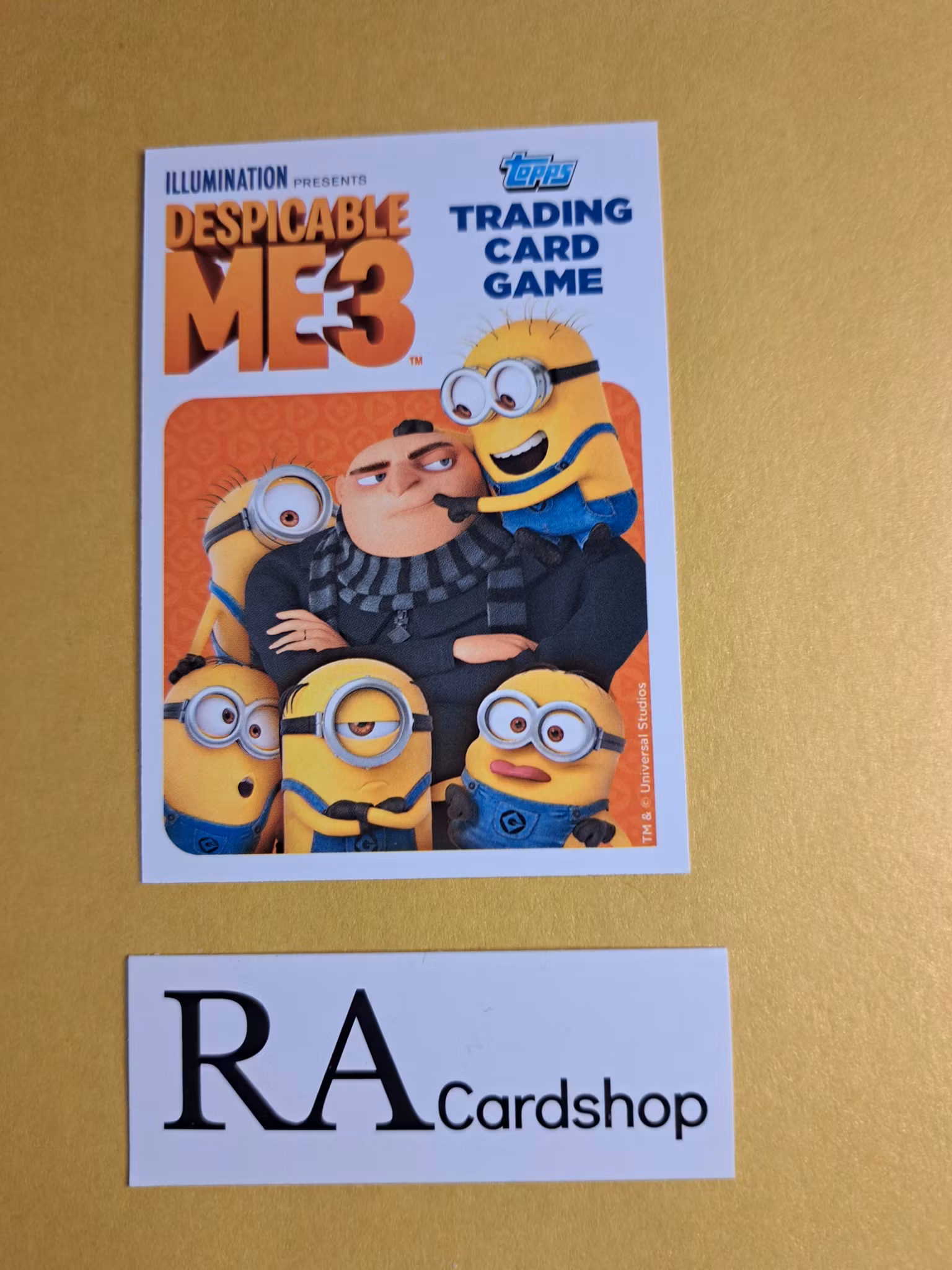 Gru #28 Despicable Me 3 Topps