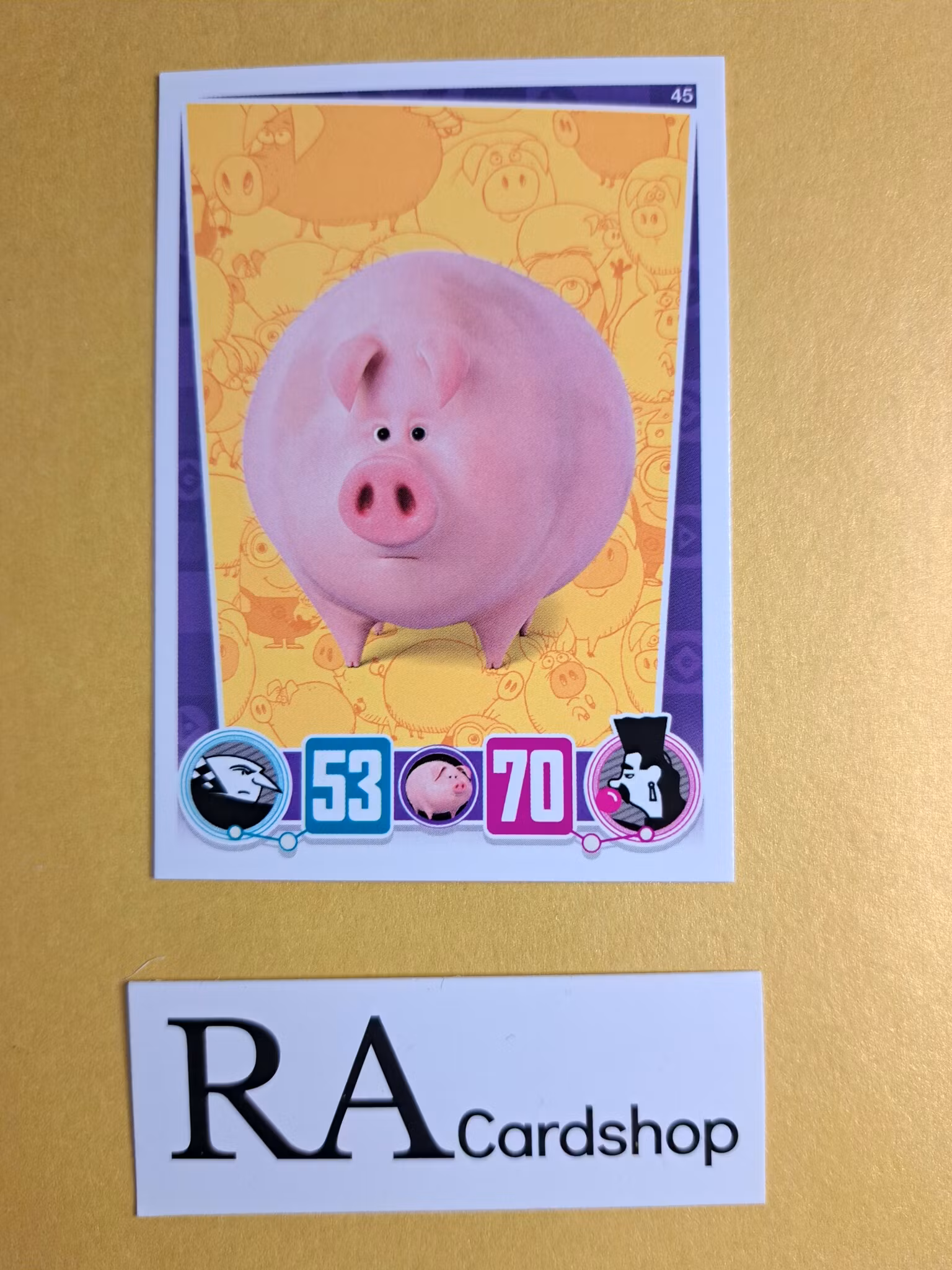 Pig (2) #45 Despicable Me 3 Topps