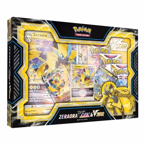 Pokémon, Zeraora VMAX & VSTAR Battle Box