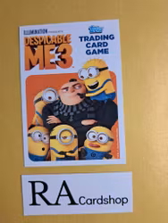 Gru Minions (3) #46 Despicable Me 3 Topps