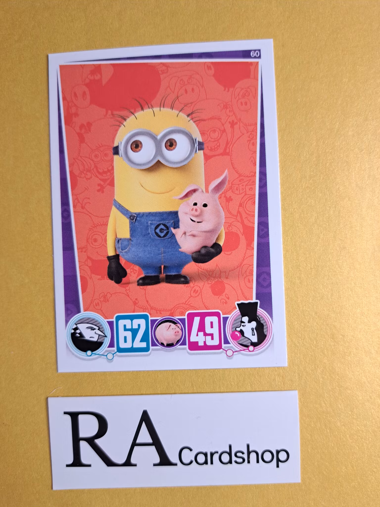 Tom #60 Despicable Me 3 Topps