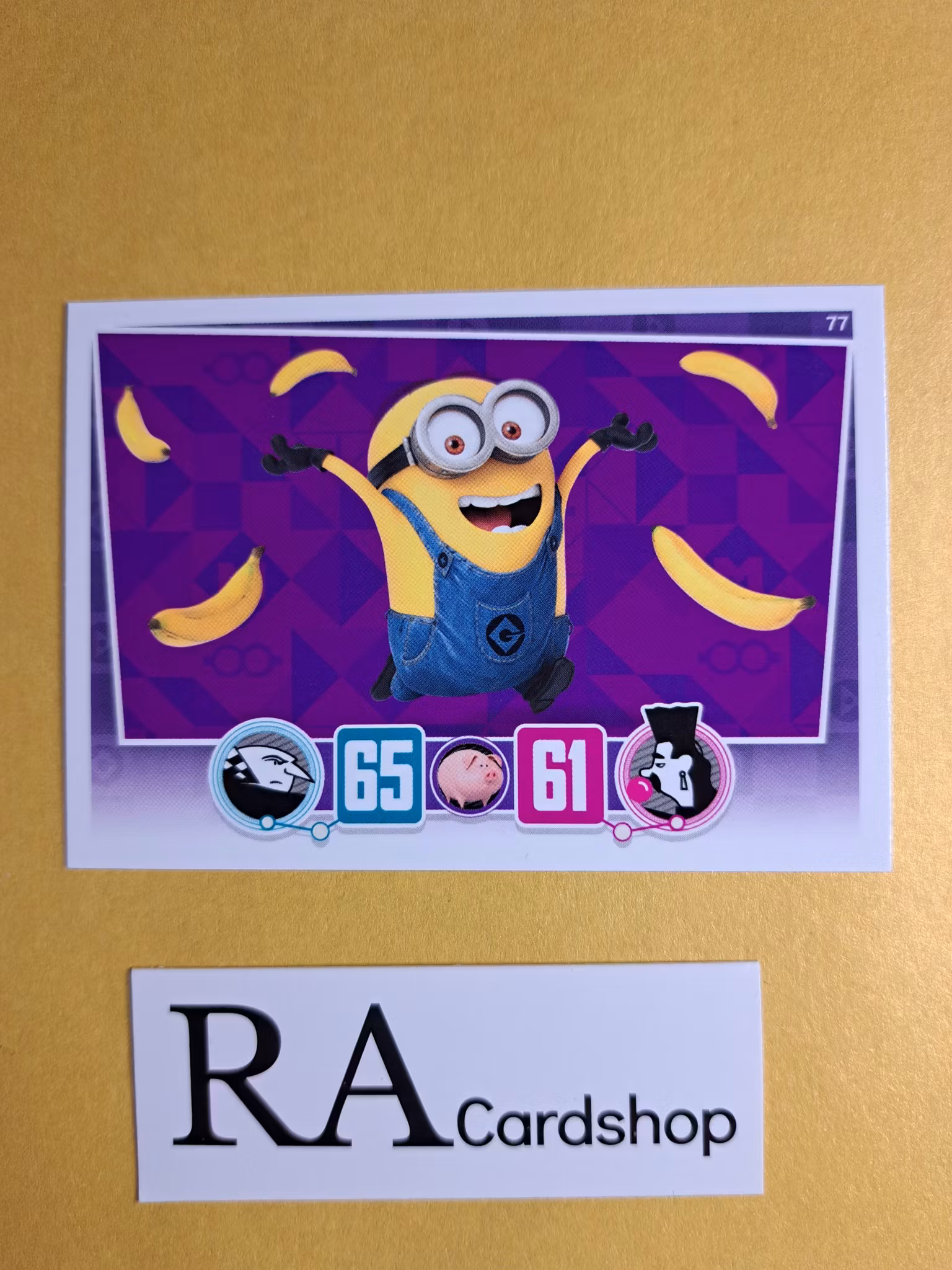 Bob #77 Despicable Me 3 Topps
