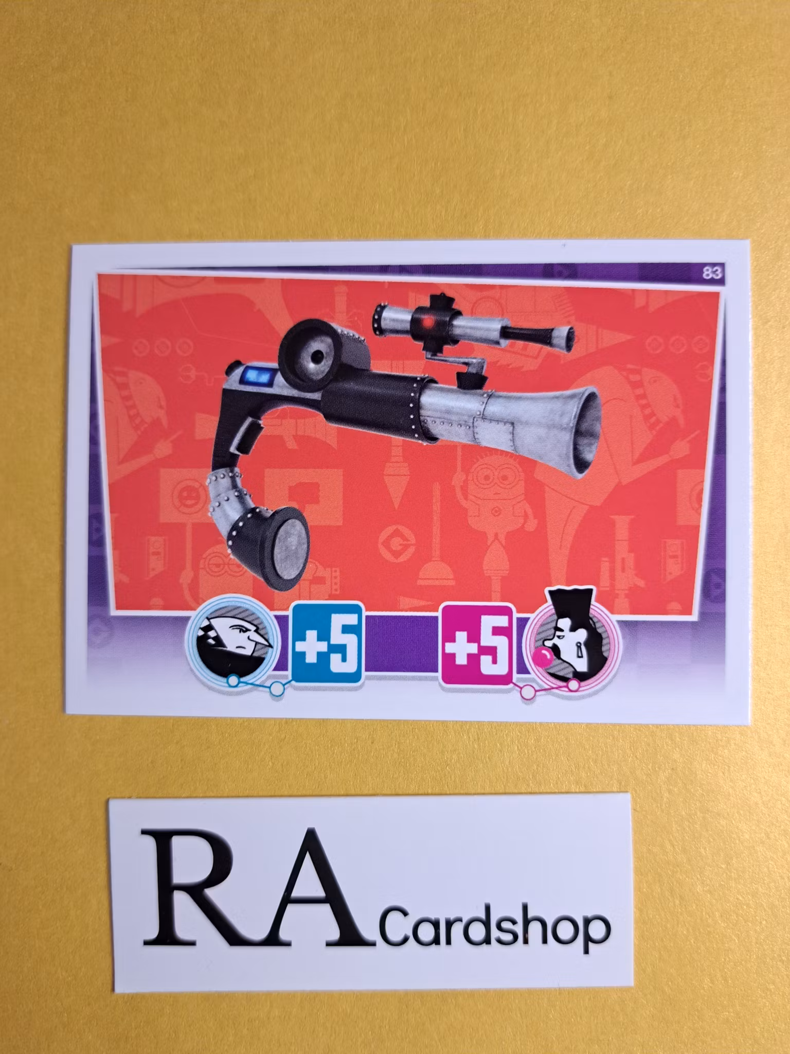 Weapon (1) #83 Despicable Me 3 Topps