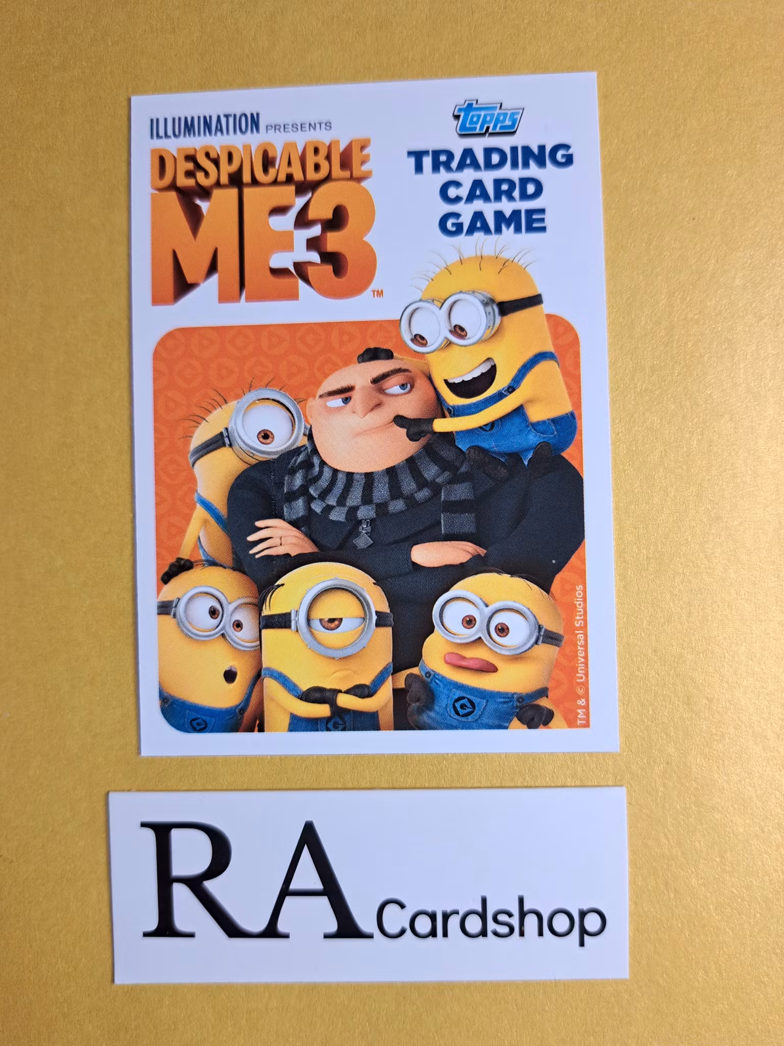 Weapon (1) #83 Despicable Me 3 Topps