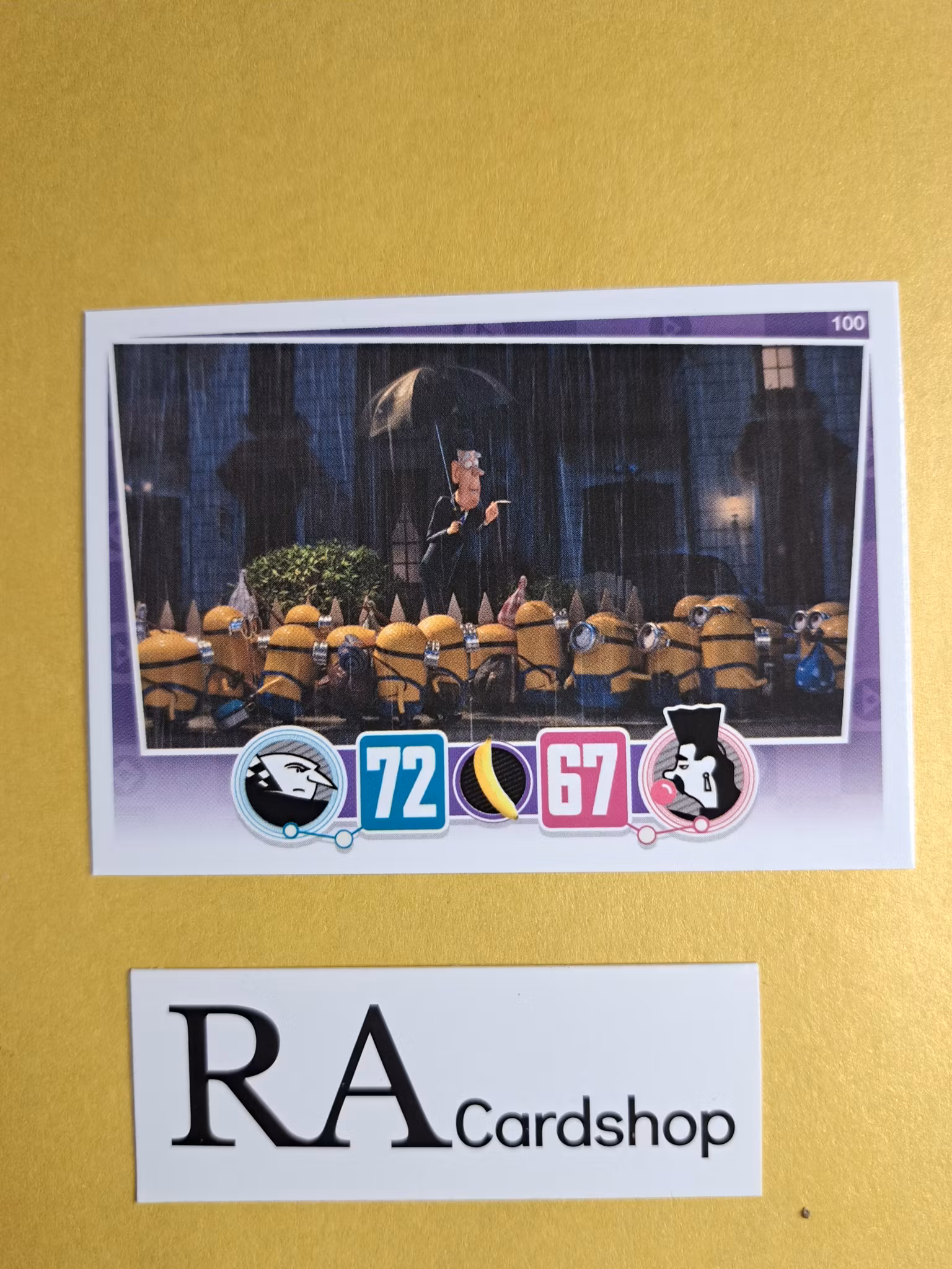 Minions (1) #100 Despicable Me 3 Topps