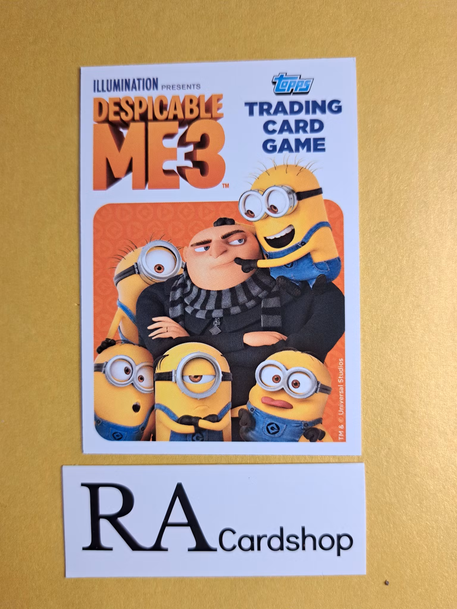 Minions (1) #100 Despicable Me 3 Topps