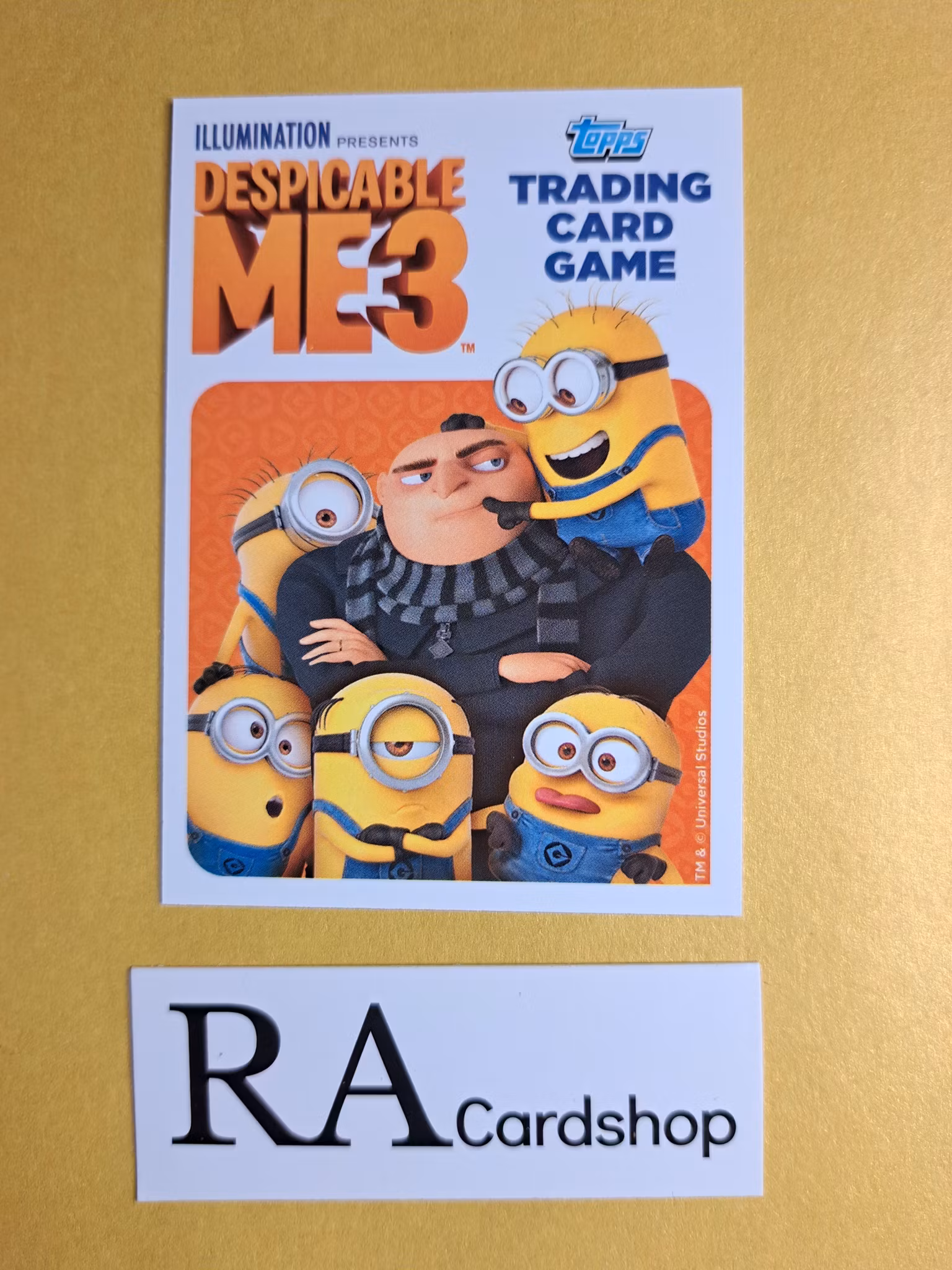 Minions (6) #100 Despicable Me 3 Topps