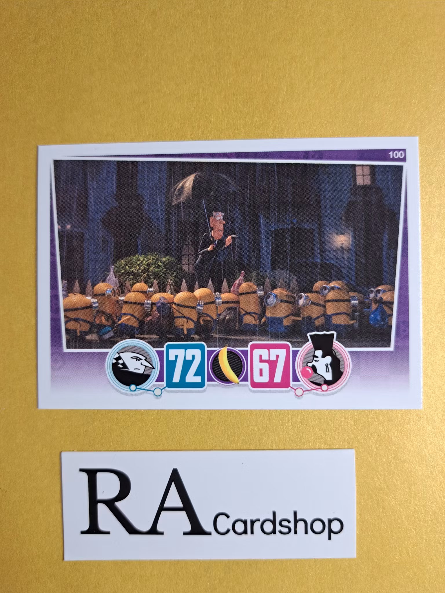 Minions (6) #100 Despicable Me 3 Topps