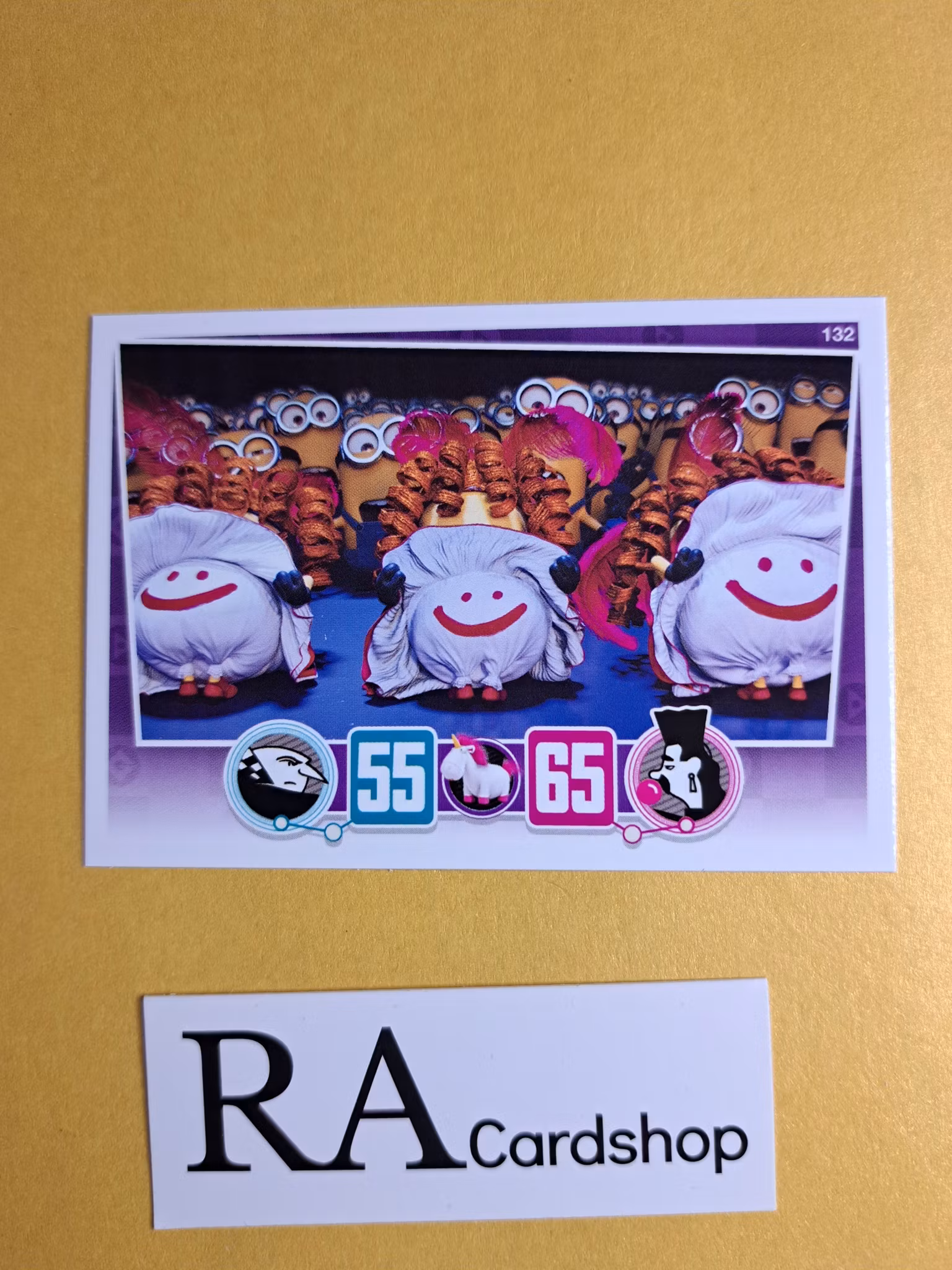 The Minions #132 Despicable Me 3 Topps