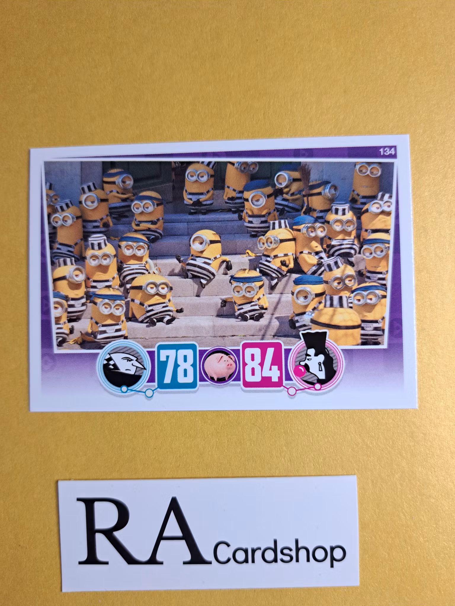 The Minions (3) #134 Despicable Me 3 Topps