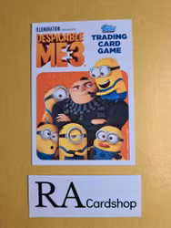 Gru (1) Shiny Foil #165 Despicable Me 3 Topps