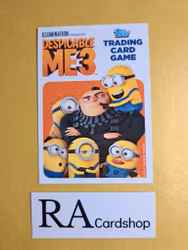 Gru (2) Shiny Foil #165 Despicable Me 3 Topps