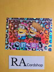 Minions (2) Shiny Foil #175 Despicable Me 3 Topps