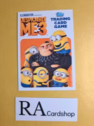 Minions (2) Shiny Foil #175 Despicable Me 3 Topps