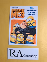 Minion on the Bongos Shiny Foil #176 Despicable Me 3 Topps