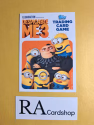 Minions With a Fart-gun Shiny Foil #185 Despicable Me 3 Topps