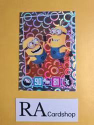 Minions Shiny Foil #189 Despicable Me 3 Topps