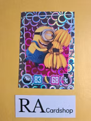 Stuart With Bananas (2) Shiny Foil #192 Despicable Me 3 Topps