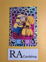 Stuart With Bananas (3) Shiny Foil #192 Despicable Me 3 Topps