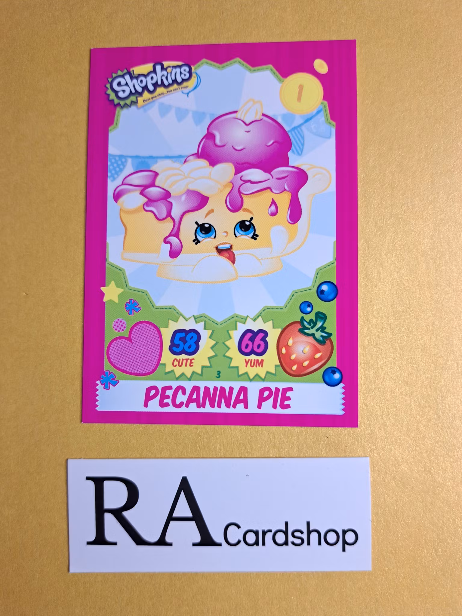 #3 Pecanna Pie Shopkins 2013 Topps