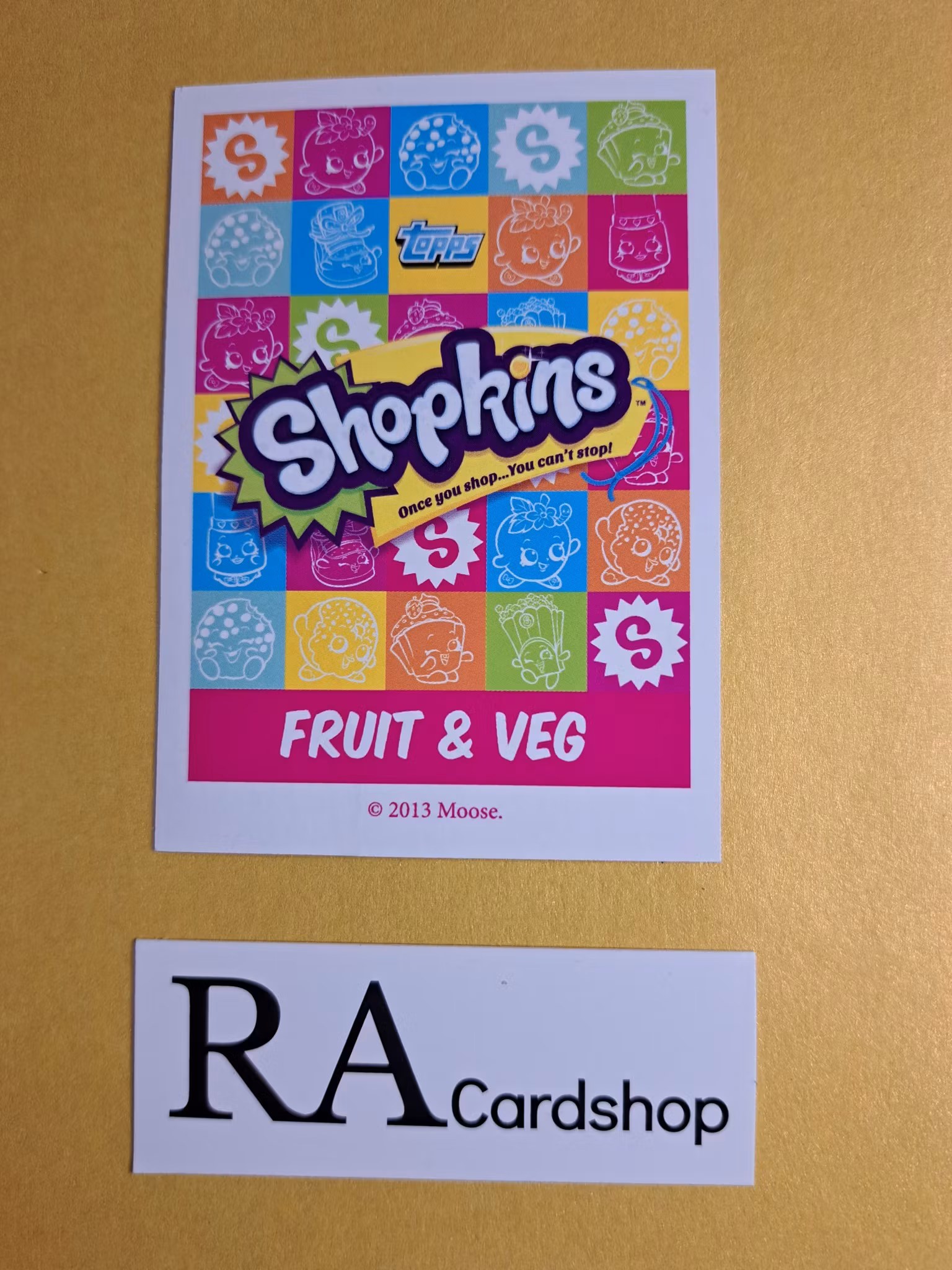 #19 Juicy Orange Shopkins 2013 Topps