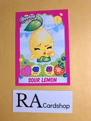 #21 Sour Lemon Shopkins 2013 Topps