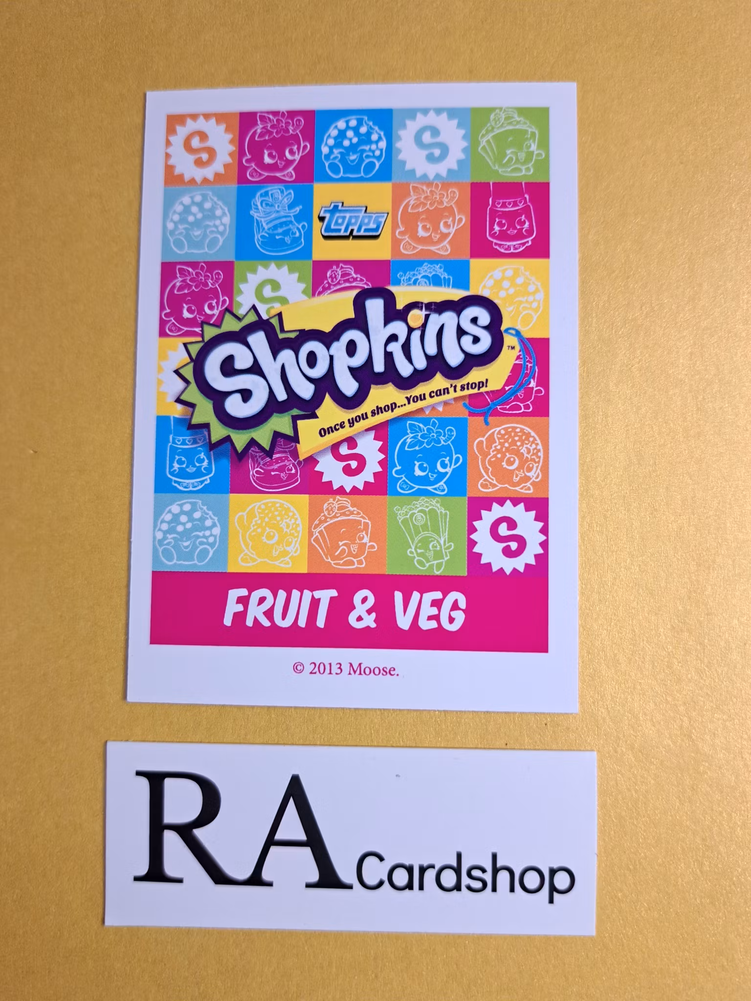 #21 Sour Lemon Shopkins 2013 Topps