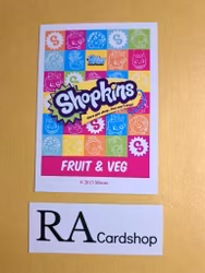#21 Sour Lemon Shopkins 2013 Topps