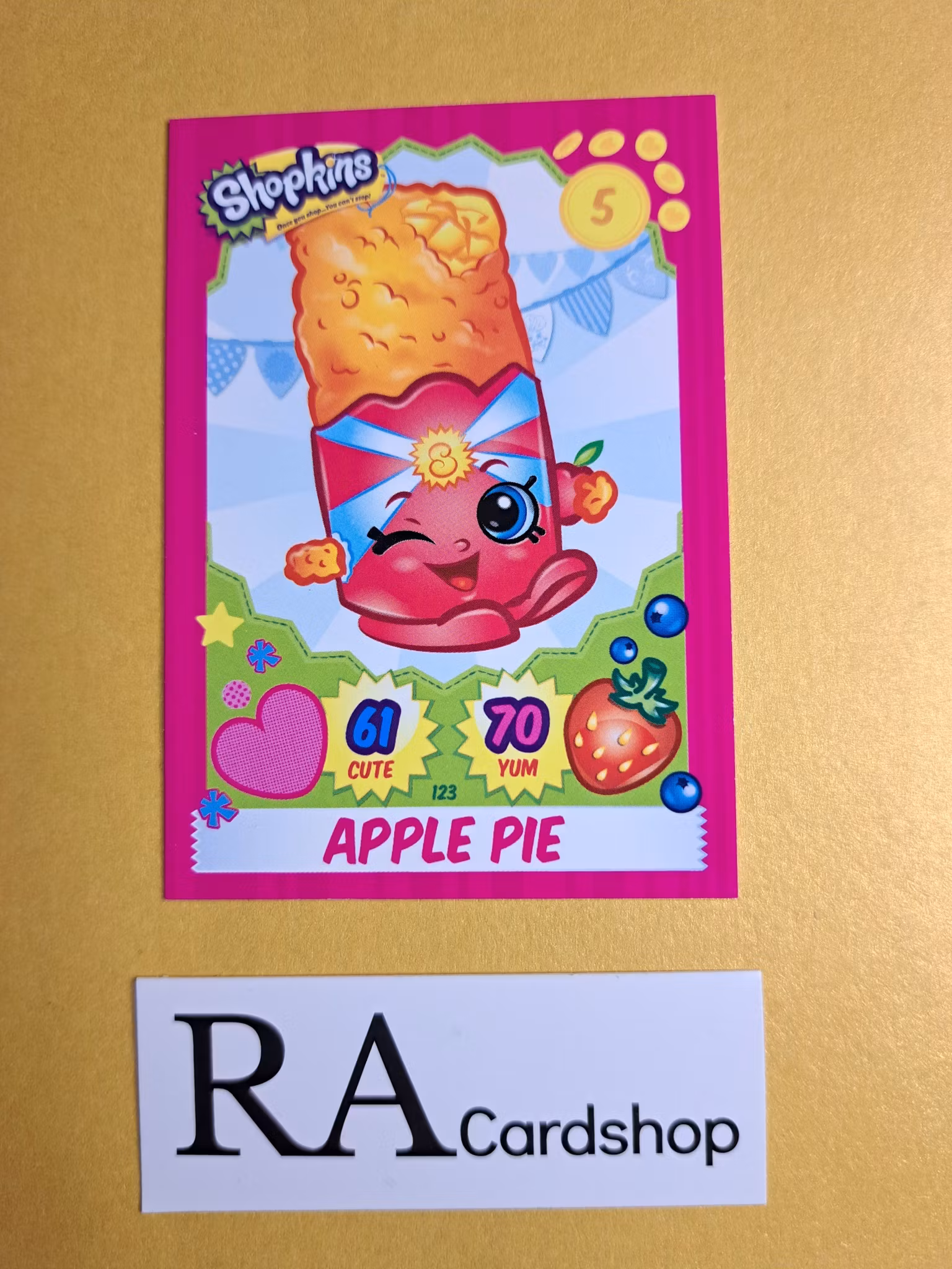 #123 Apple Pie 2013 Topps