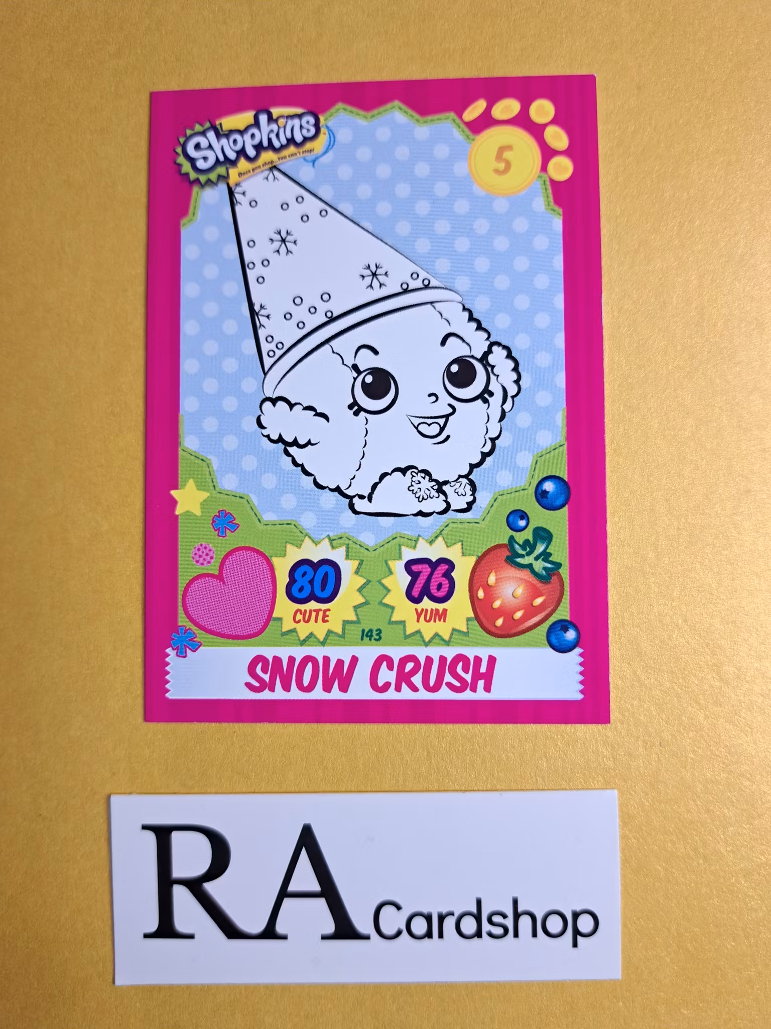 #143 Snow Crush 2013 Topps