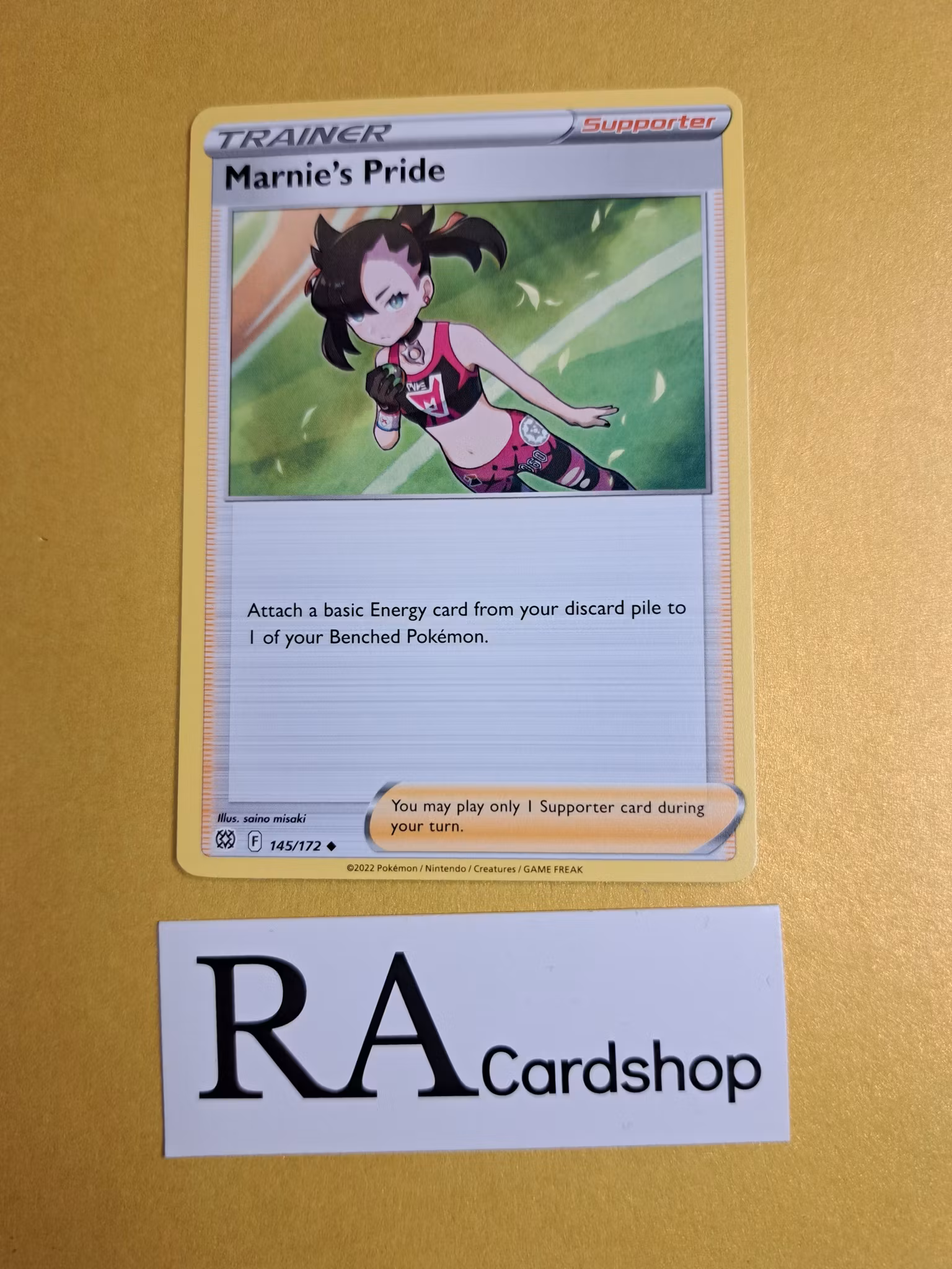 Marnies Pride Uncommon 145/172 Brilliant Stars Pokemon