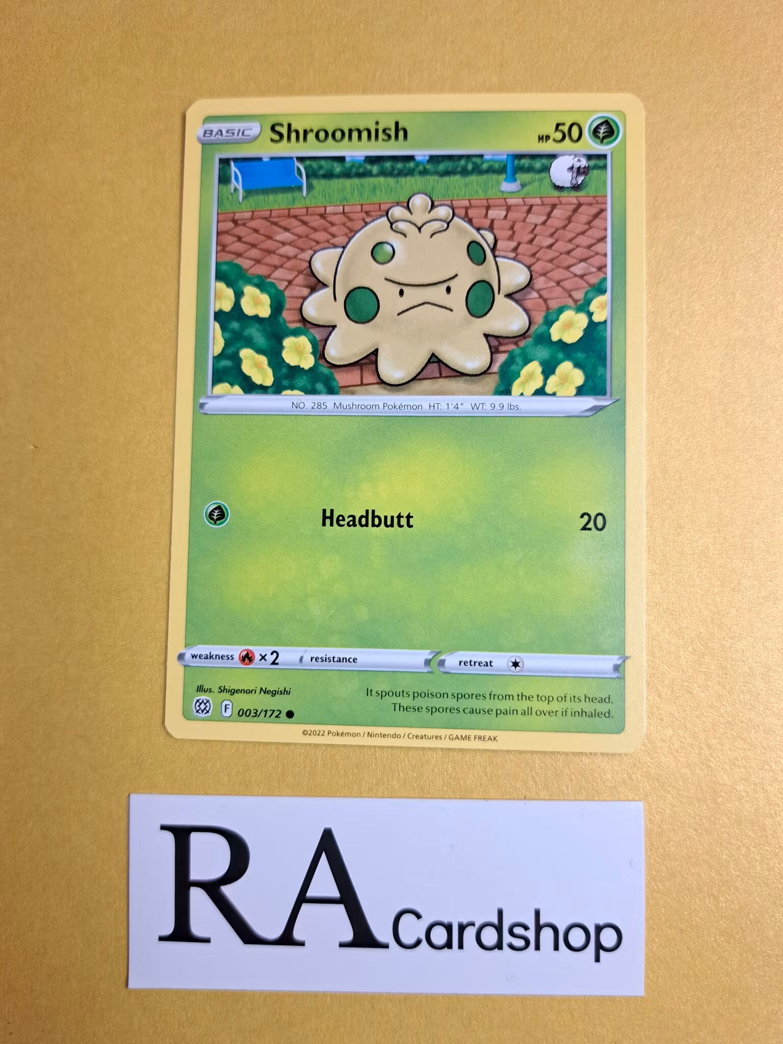 Shroomish Common 003/172 Brilliant Stars Pokemon