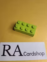 3001 Brick 2 x 4 Ljus Grön Lego