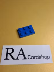 3021 Plate 2 x 3 Blå Lego