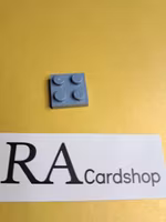 3022 Plate 2 x 2 Lila Lego